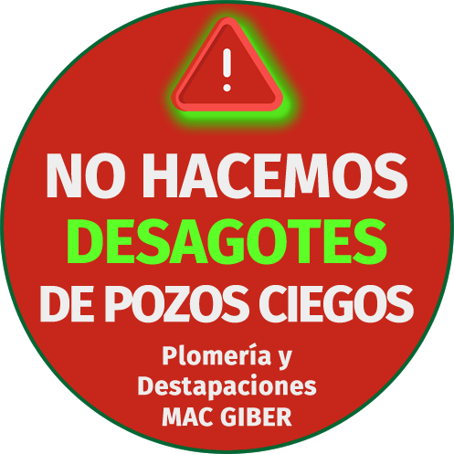 No hacemos desagotes de pozos ciegos
